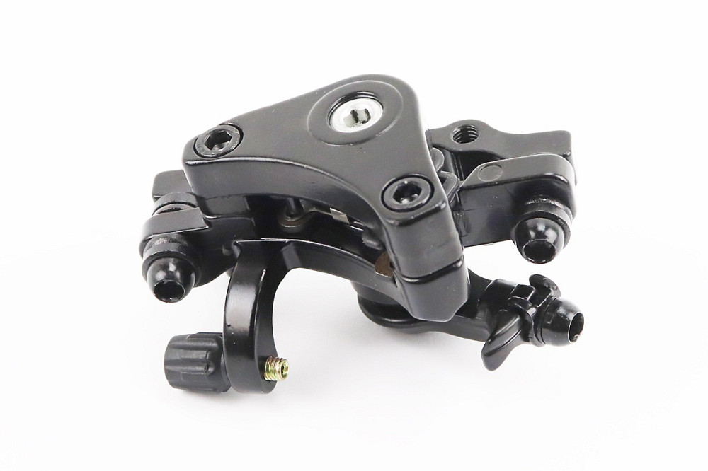 Гальмівний супорт передній (F160/R140мм), чорний DB-06 Київ - фото 2