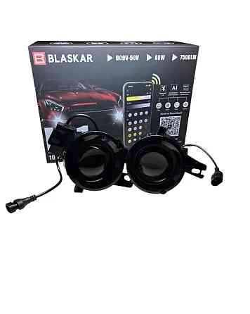 Комплект протитуманних LED фар BL BMW E70 2010-2013 р. 80W 12V ПТФ FOG управління з телефону Харків