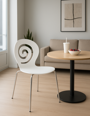 Стілець Лев білий Днепр