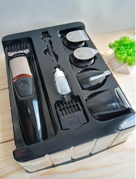 Машинка для стрижки акумуляторна GEEMY GM-853 5в1  7119 Одеса - фото 8