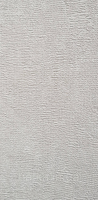 Шпалери вінілові на флізеліні NOVA метрові під штукатурку структурні однотонні сірі з бежевим Київ - фото 2