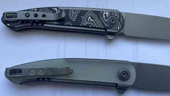 Складной нож We Knife Smooth Sentinel Aluminum. Харьков