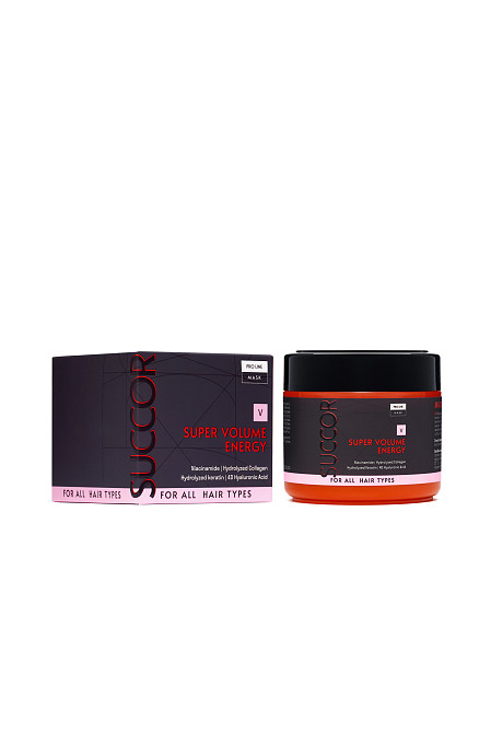 Маска для об'єму волосся Super Volume Energy Mask Succor 300 мл Київ - фото 9