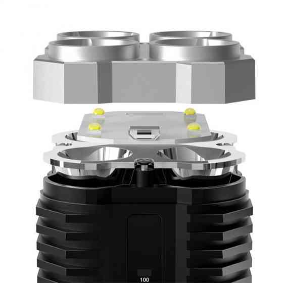 Ліхтарик акумуляторний 1200мАч OSL + COB AC Prof L-S03 Київ