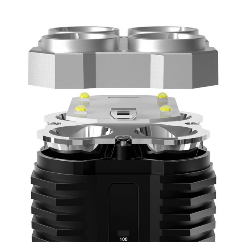 Ліхтарик акумуляторний 1200мАч OSL + COB AC Prof L-S03 Київ - фото 3
