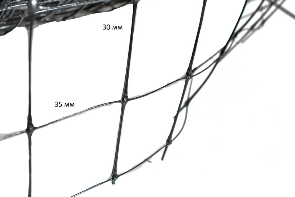 Сітка  садова 30*35 пташка 1*50 метрів вольєрна огороджувальна сітка Дніпро - фото 5