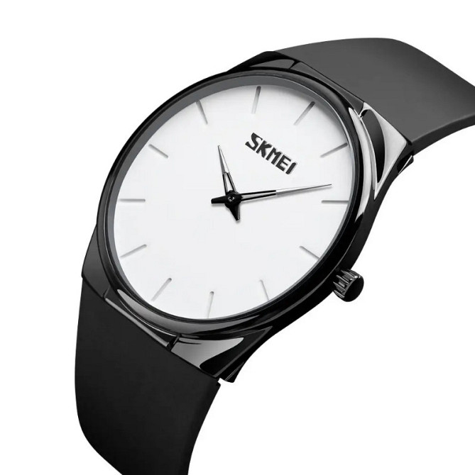 Наручные классические часы Skmei 1601S черные Винница - изображение 1