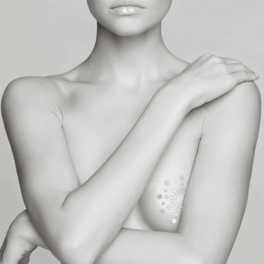 Прикраса для грудей MIMI Metallic Skin Transfer Bijoux Indiscrets Sex Aura Київ - фото 4