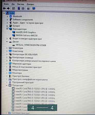 Ноутбук Lenovo IdeaPad 3 i5 / Nvidia mx330 2Gb/ 256Gb SSD/RAM8GB. Київ
