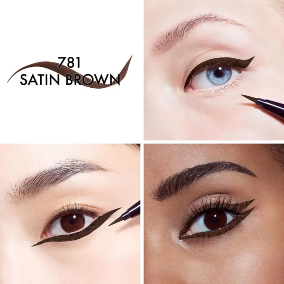 Подводка для глаз Dior Diorshow Liquid Liner 781 Satin Brown Славянск