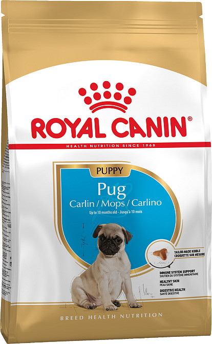 Корм для цуценят породи Мопс ROYAL CANIN PUG PUPPY 1.5 кг Київ - фото 1