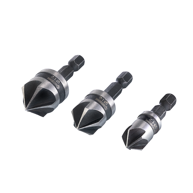 Набір зенкерів, 3 шт. (12,16,19 мм) INTERTOOL SD-5005 Киев - изображение 1