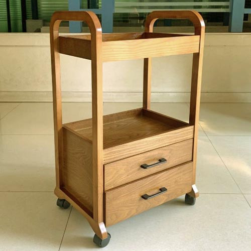 Етажерка для ванної на коліщатах "Лінтеро" сієна Миколаїв - фото 1