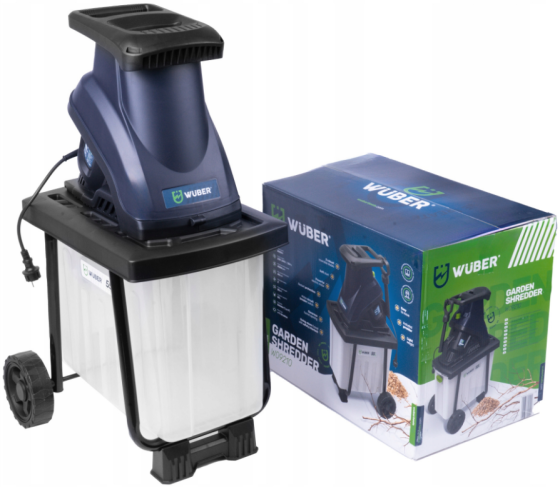 Измельчитель веток электрический Wuber 3000Вт 55л (Польша) Киев