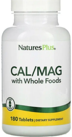 Кальцій Магній Source of Life Cal/Mag Nature's Plus 180 таб Київ