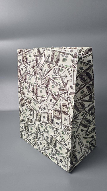 Подарочный  бумажный пакет Гигант (широкое дно )о 30/40/17(артGSD-41) (12 шт) Харьков - изображение 1