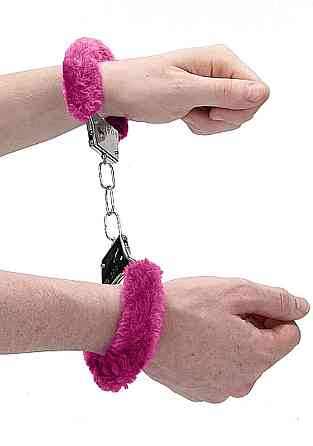 Наручники - Ouch! Beginner's Handcuffs Furry Pink Sex Aura Київ