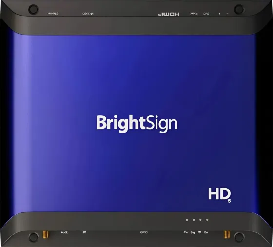 Сервер BrightSign HD1025 4K Expanded I/O Player | Odtwarzacz reklamowy Digital Signage 60p, HTML5, H.265, RS-232 Київ