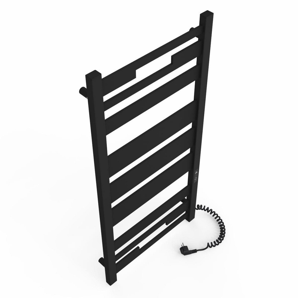 Електрична рушникосушка Laris Зебра Афіна ЧКФ 9 500Х1100 Е чорна П/П Київ - фото 4