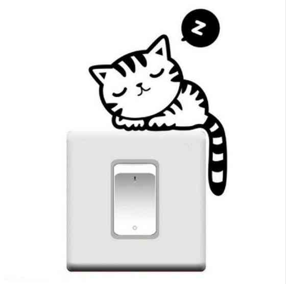 Наклейка на переключатель 