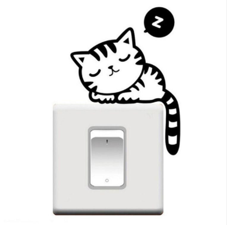 Наклейка на переключатель 