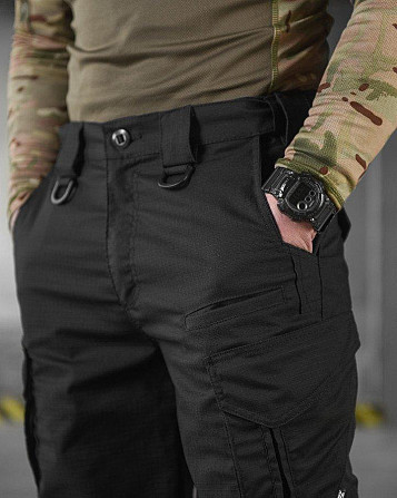 Тактичні штани afina 7.62 black ВТ5044 Київ - фото 4
