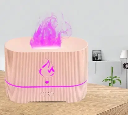 Зволожувач повітря з камінням Aroma Diffuser UV-2 FT-1923 Рожевий Вінниця