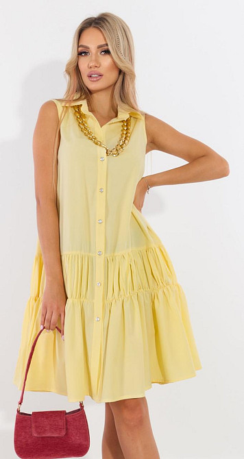 Плаття з ярусною спідницею (42) Київ - фото 1