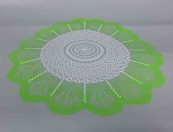 Серветка для квітів діаметром 50 см з рис, 100 шт No 333 (7) (100 шт.) Харків