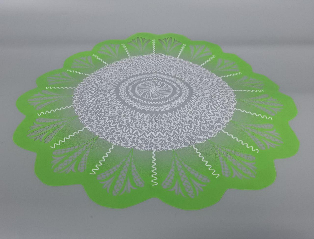 Серветка для квітів діаметром 50 см з рис, 100 шт No 333 (7) (100 шт.) Харків - фото 1