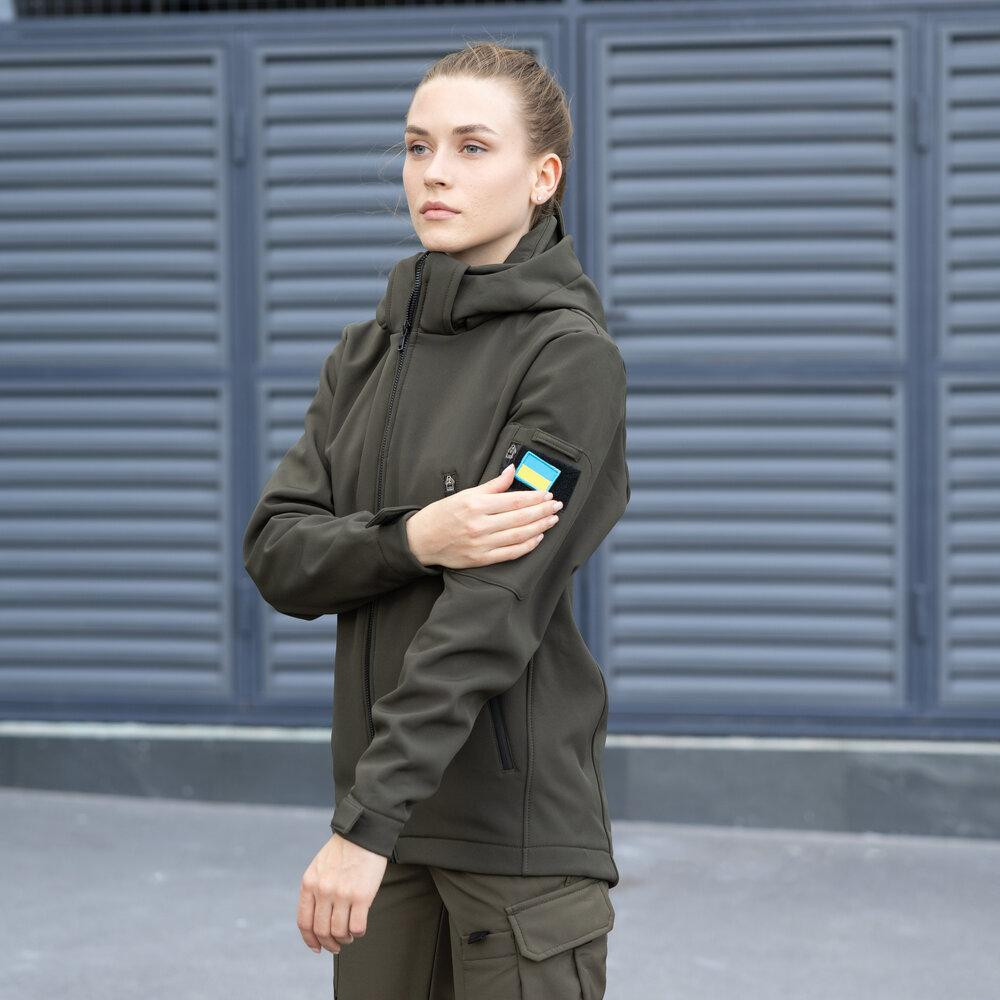 Тактична хакі куртка для жінок Pobedov Motive Київ - фото 4
