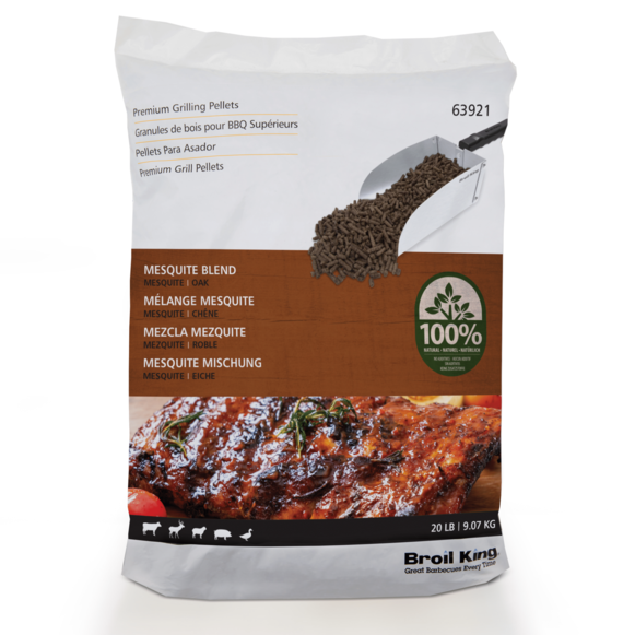 Пелети для гриля MESQUITE BLEND, Broil King 9 кг 63921 Код: 009160 Ровно - изображение 1