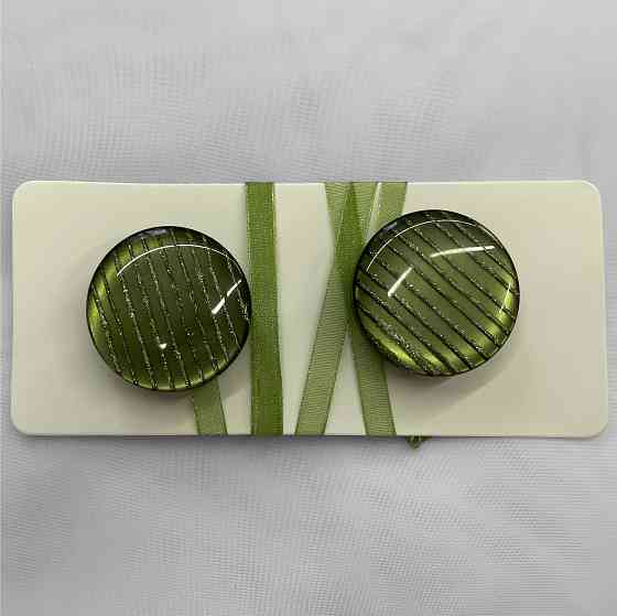 Магніти для штор і гардин Танго набір 2 шт Оливковий (81-174) Київ