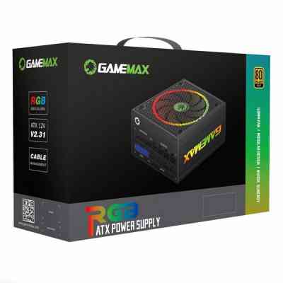 Блок живлення Gamemax 1050W 80 Gold ARGB (RGB-1050 PRO) Вінниця