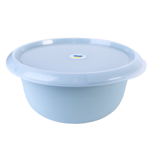 Миска з кришкою 1,75л пластик полин/прозорий Алеана Житомир - изображение 1