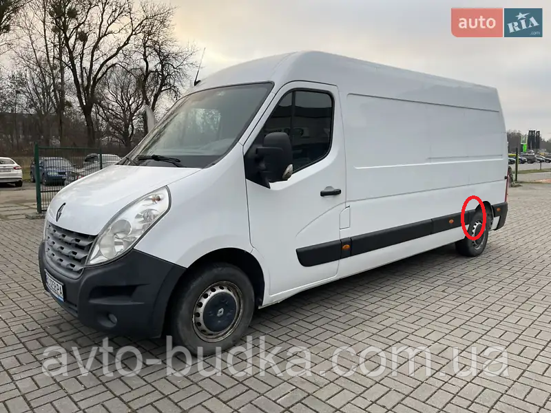 Молдинг кузова перед задньою аркою лівий (коротка+довга колісна база) Рено Мастер 3 RotWeiss Київ - фото 1