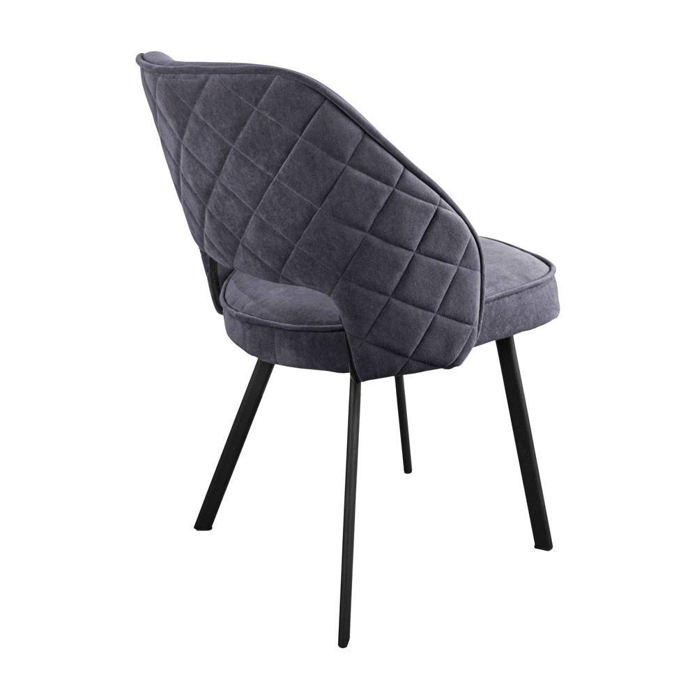 Стілець крісло м'який MarvelDesign Simple 54 прямокутні ніжки Сірий Київ - фото 8