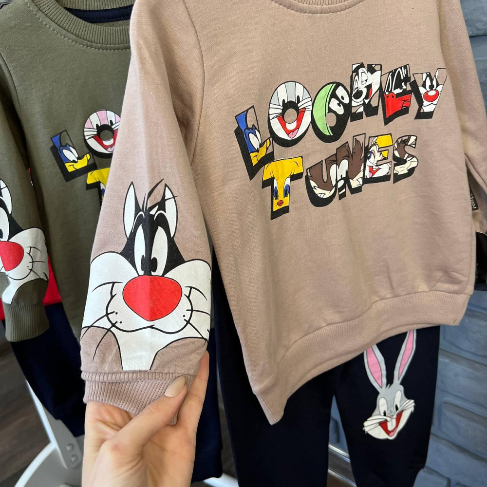 Дитячий Костюм Disney Двунитка Беж 80-86 пакунок малюка Киев - изображение 1