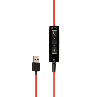 Наушники Poly BlackWire 5210 USB-A HS Mono Black (80R98AA) Винница - изображение 4