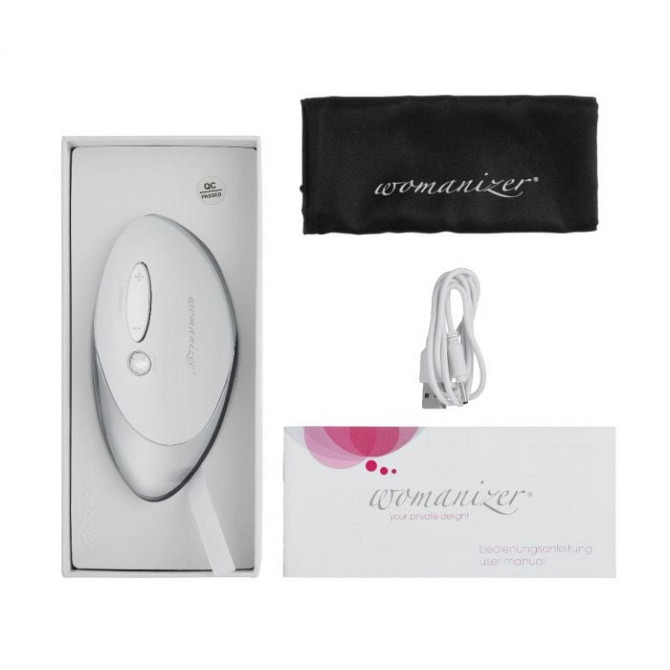 Womanizer W500/Pro - вакуумний стимулятор клітора з кристалом Swarovski з Німеччини Дніпро - фото 5
