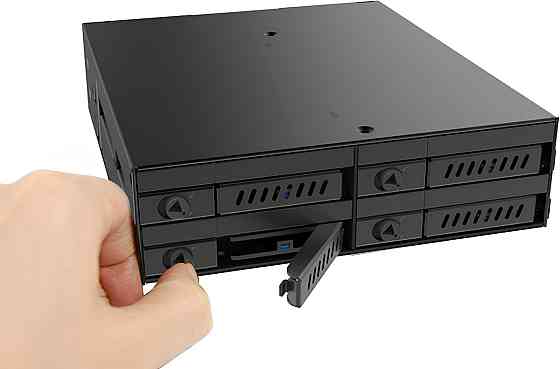 Бекплейн Chieftec CMR-425 1x5.25" -> 4x2.5" HDDs Hot-Swap Metal Винница