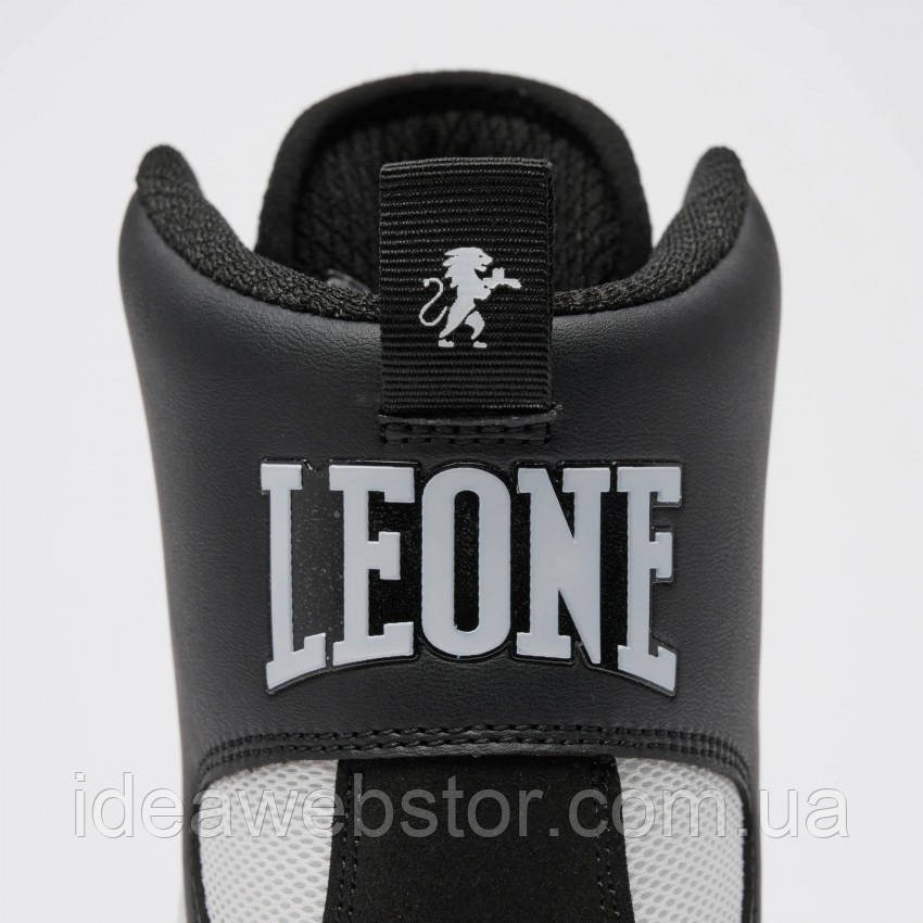 Боксерки Leone Premium Black/Lime мужские боксерские ботинки для бокса тренировок и ринга легкие с противоскользящей подошвой 45 Киев - изображение 6