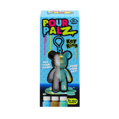 Набір для творчості ToyMonster Pour Palz Флюїд Арт - Брелок Ведмедик (GS-G08162) Вінниця - фото 11