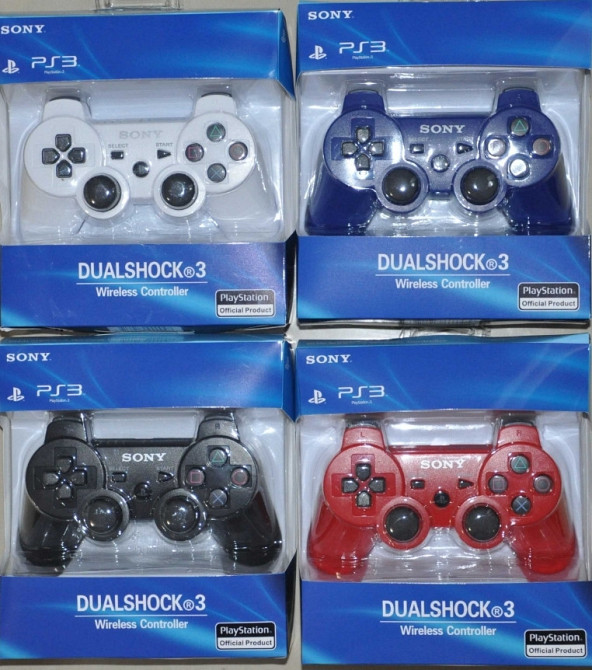 Геймпад ps3 беспроводной джойстик для пс3 ПК с вибрацией белый. Харьков - изображение 2