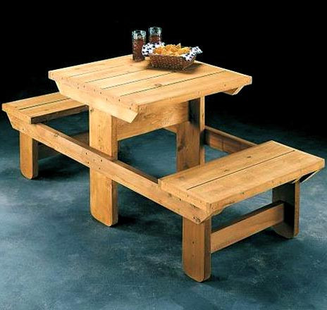 Дитячий садовий столик "Селіба" сієна Миколаїв - фото 1