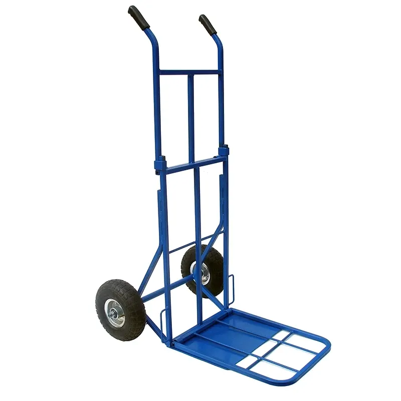 Складная грузовая тележка ГТС-260КНД с двойной платформой, двухколесная, до 260 кг, металлическая конструкция Харьков - изображение 3