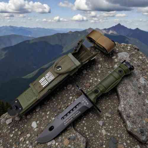 Ніж мисливський US NAVY Olive Дніпро