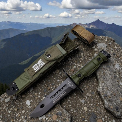 Ніж мисливський US NAVY Olive Дніпро - фото 1