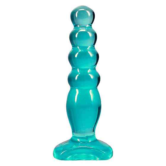 Дилдо Doc Johnson Crystal Jellies - Anal Delight - 5 Inch - Teal Sex Aura Київ