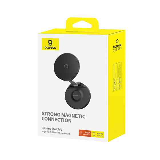 Автотримач для телефону Baseus MagPro Black Київ